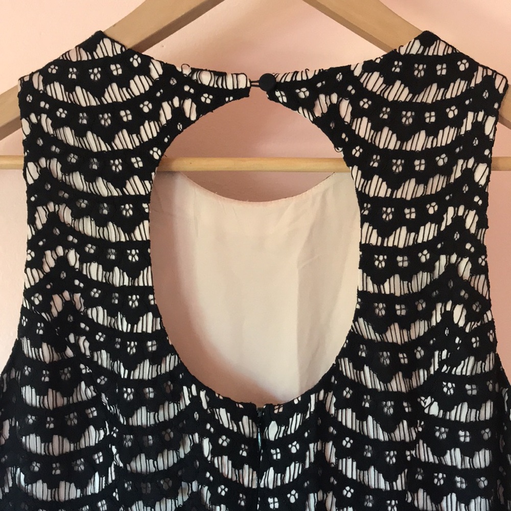 Lace Overlay Dress - Picture 3 of 8
